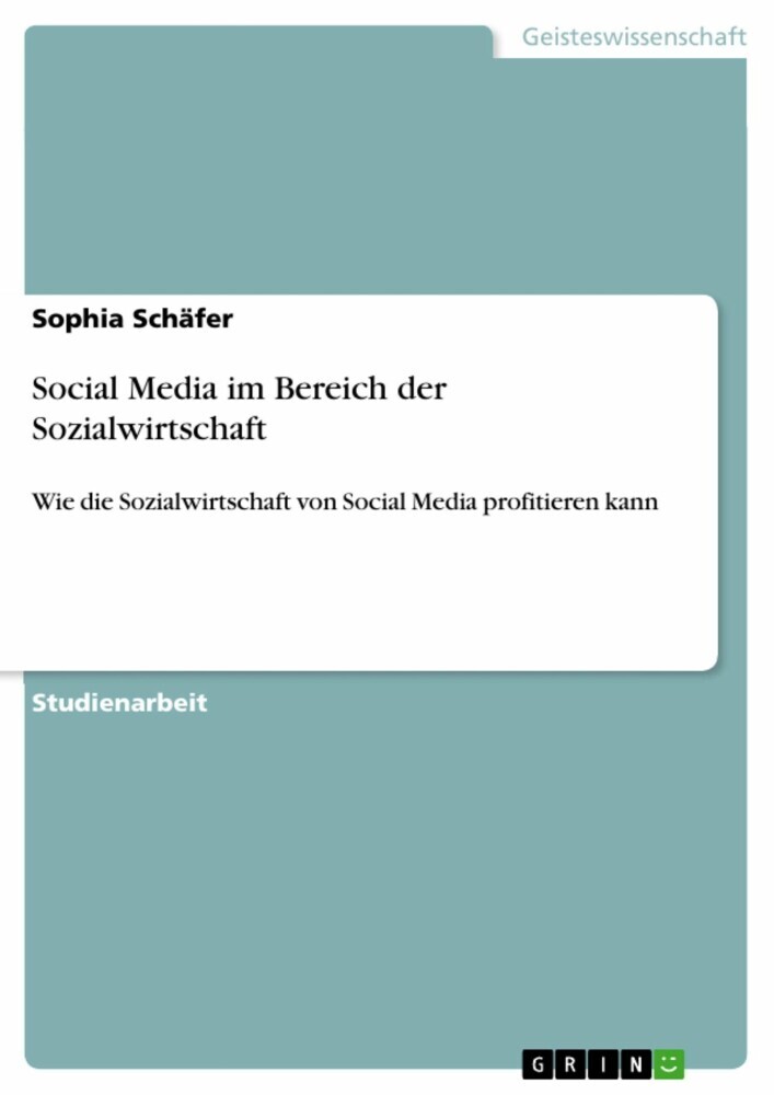 Social Media im Bereich der Sozialwirtschaft main product photo