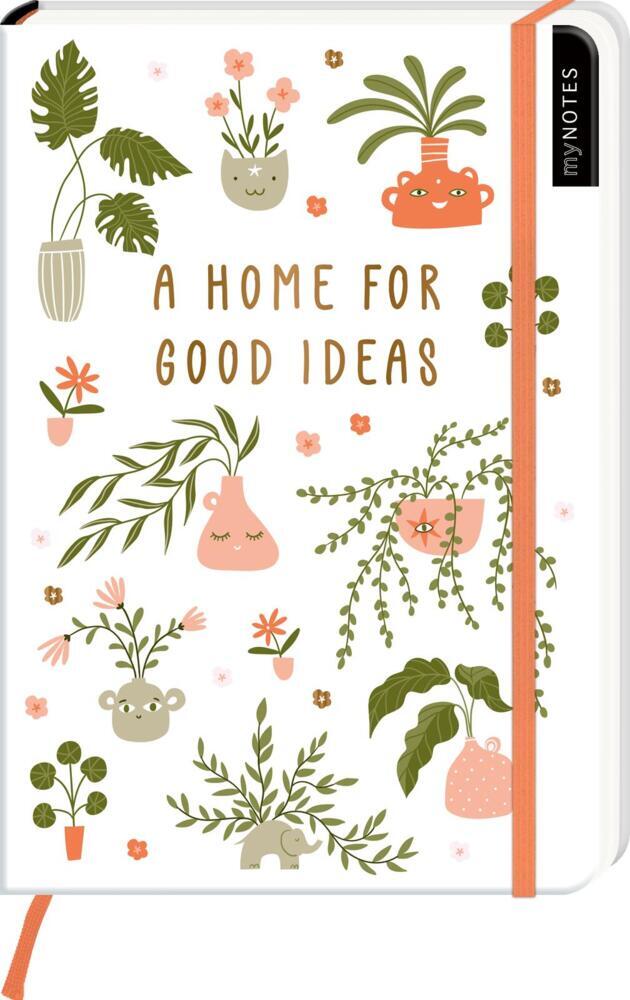 myNOTES Notizbuch A5: A home for good ideas main product photo