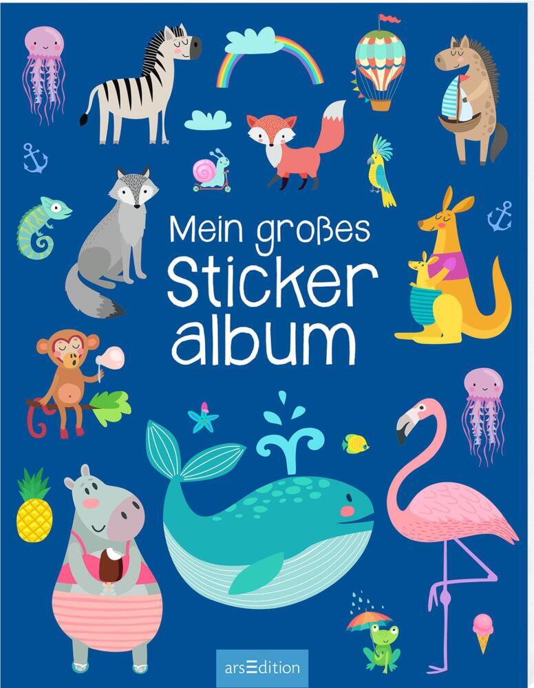 Mein großes Stickeralbum - Tiere main product photo