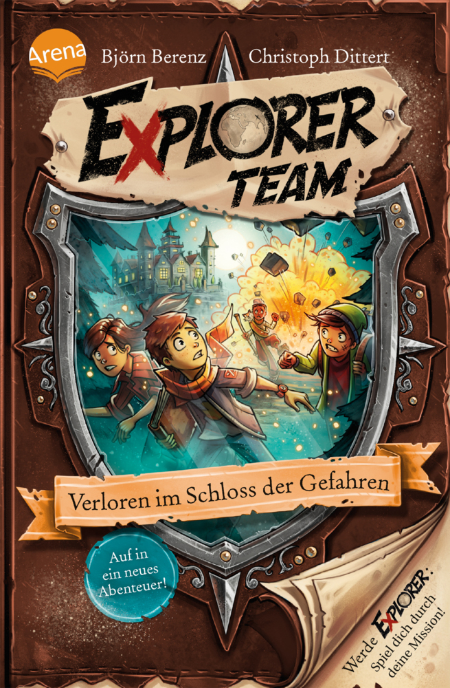 Explorer Team. Verloren im Schloss der Gefahren main product photo
