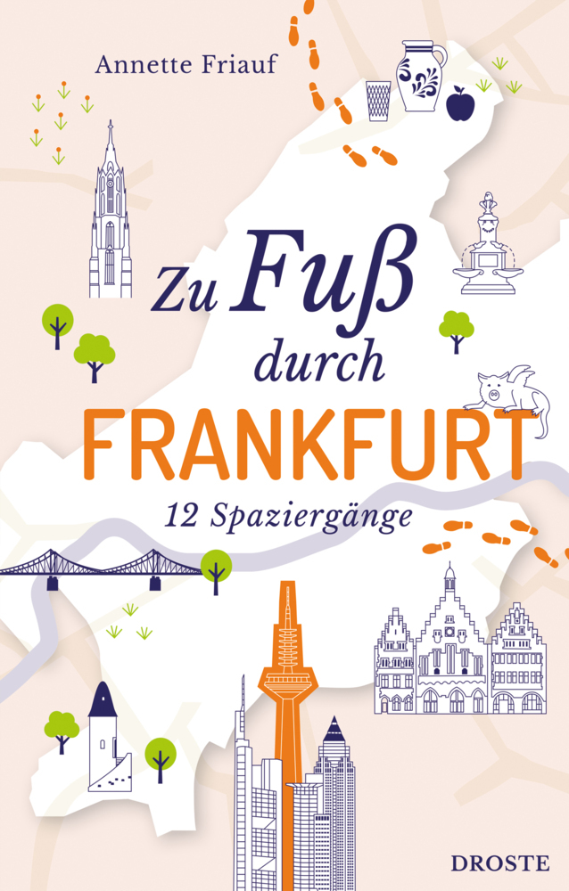 Zu Fuß durch Frankfurt main product photo