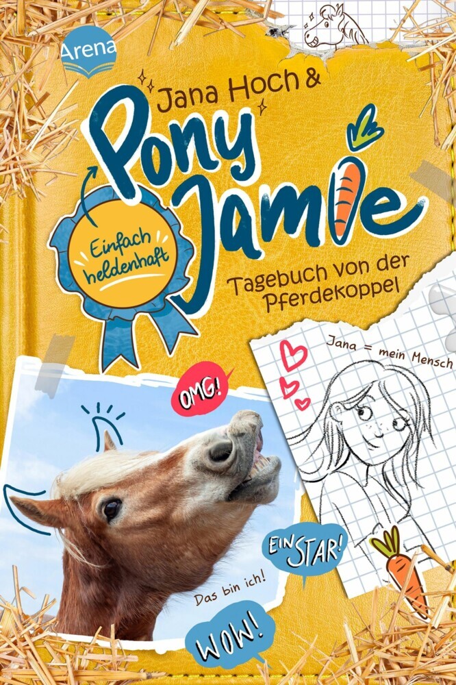 Pony Jamie - Einfach heldenhaft! (1). Tagebuch von der Pferdekoppel main product photo