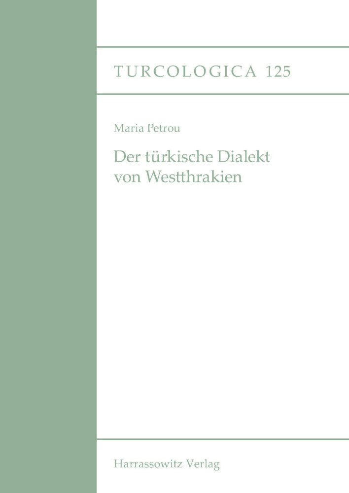 Der türkische Dialekt von Westthrakien main product photo