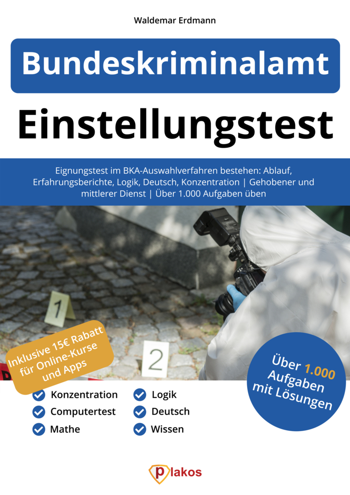 Einstellungstest Bundeskriminalamt main product photo