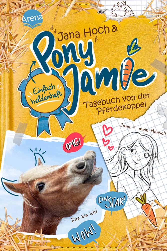 Pony Jamie - Einfach heldenhaft! (1). Tagebuch von der Pferdekoppel main product photo
