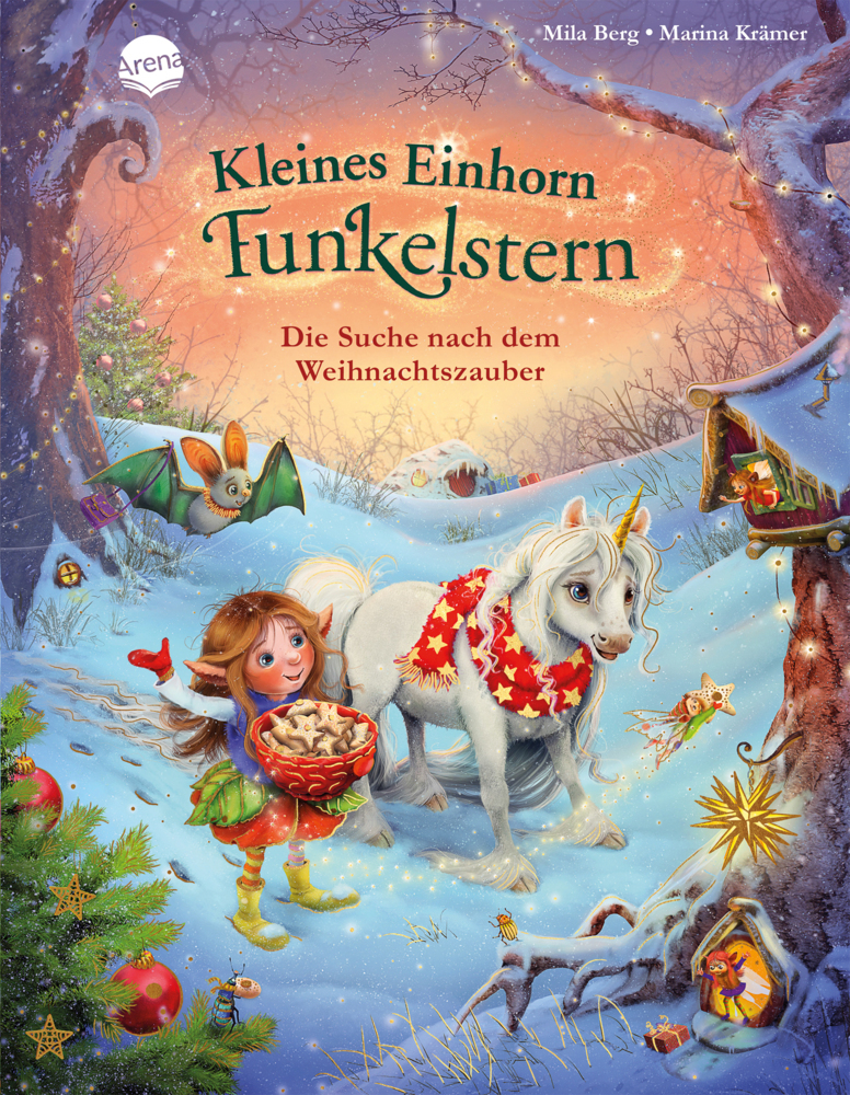 Kleines Einhorn Funkelstern. Die Suche nach dem Weihnachtszauber main product photo
