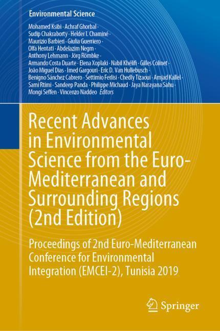 Recent Advances in Environmental Science from the Euro-Mediterranean and Surrounding Regions (2nd Edition) main product photo