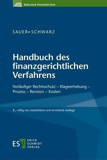 Handbuch des finanzgerichtlichen Verfahrens main product photo