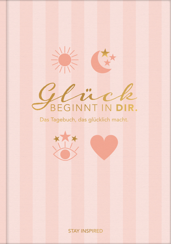 Das Tagebuch das glücklich macht (Special Edition): 6 Minuten am Tag für mehr Glück, Positivität, Dankbarkeit und Erfolg. Dankbarkeitstagebuch zum Ausfüllen für jeden Tag. 6 Minuten Tagebuch für mehr Achtsamkeit. 12 Wochen Tagebuch in rosa main product photo