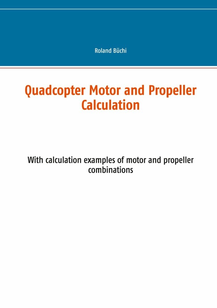 Quadcopter Motor and Propeller Calculation main product photo