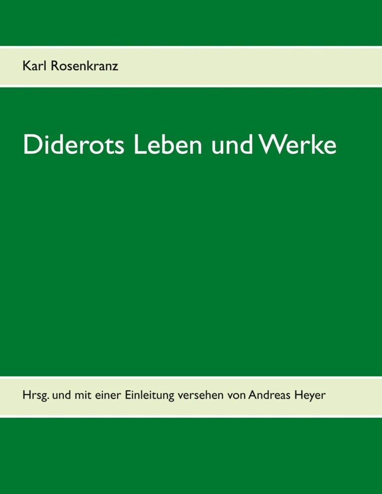 Diderots Leben und Werke main product photo