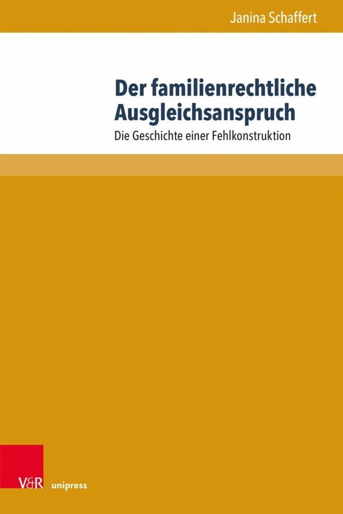 Der familienrechtliche Ausgleichsanspruch main product photo