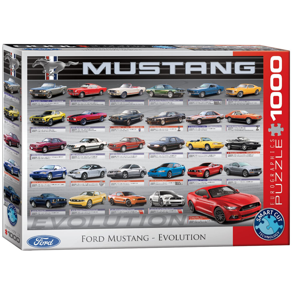 Ford Mustang Evolution (Puzzle) main product photo