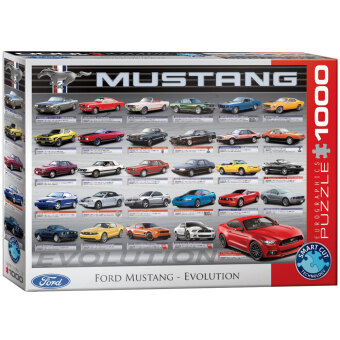 Ford Mustang Evolution (Puzzle)