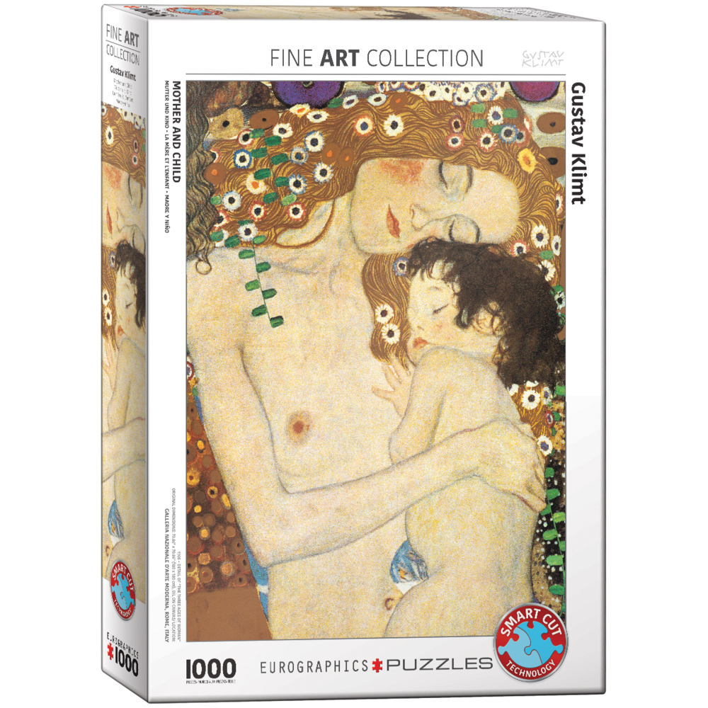 Mutter und Kind von Klimt - Detail (Puzzle) main product photo