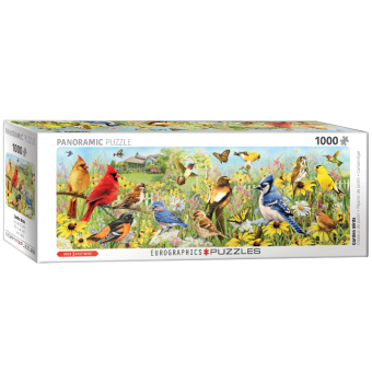 Vögel im Garten (Puzzle)