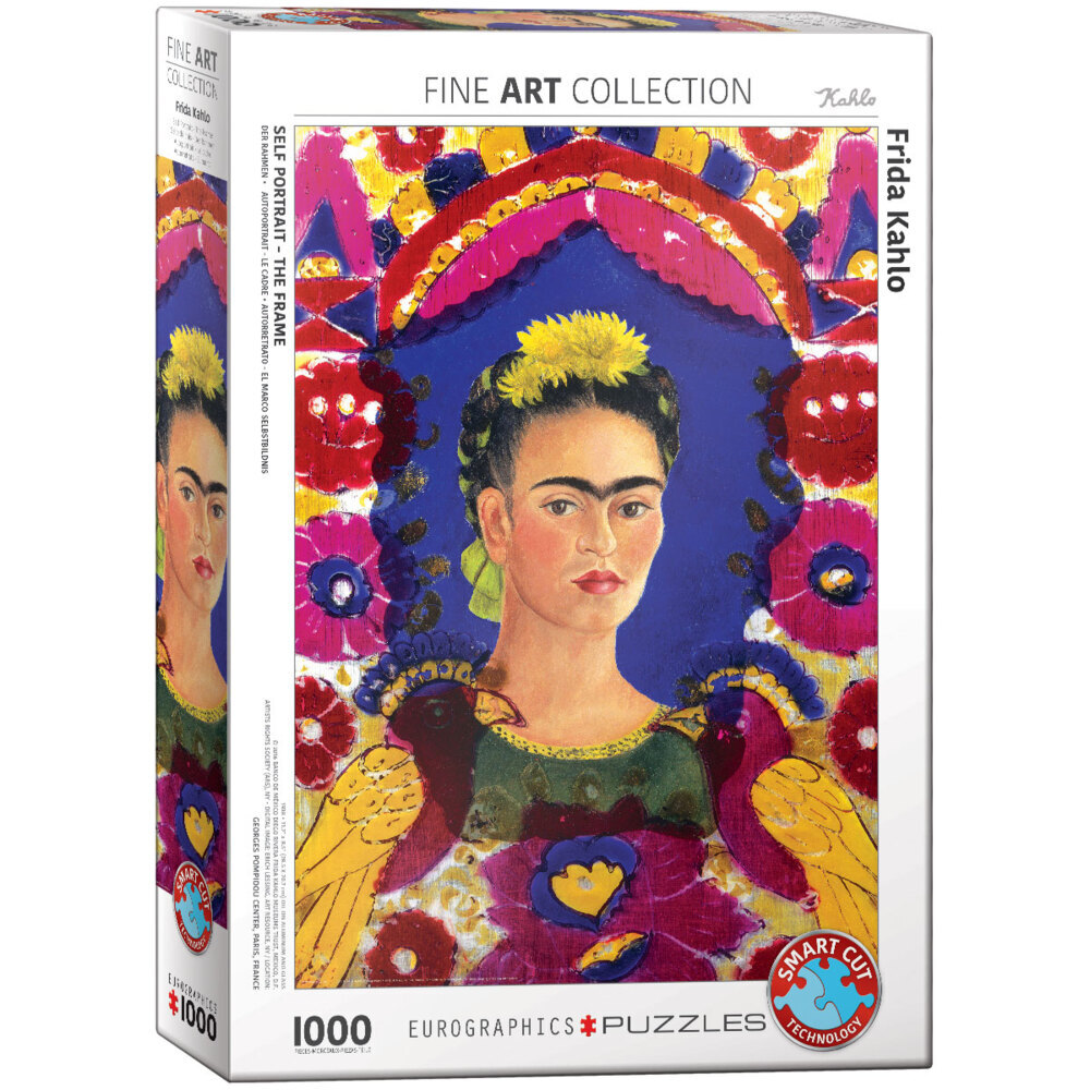 Selbstbildnis - der Rahmen von Frida Kahlo (Puzzle) main product photo