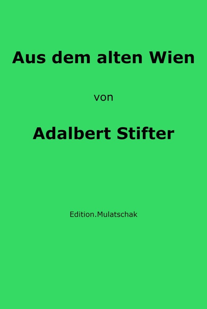 Aus dem alten Wien main product photo