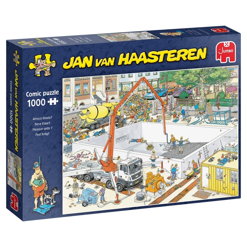 Jan van Haasteren - Fast Fertig? (Puzzle) main product photo