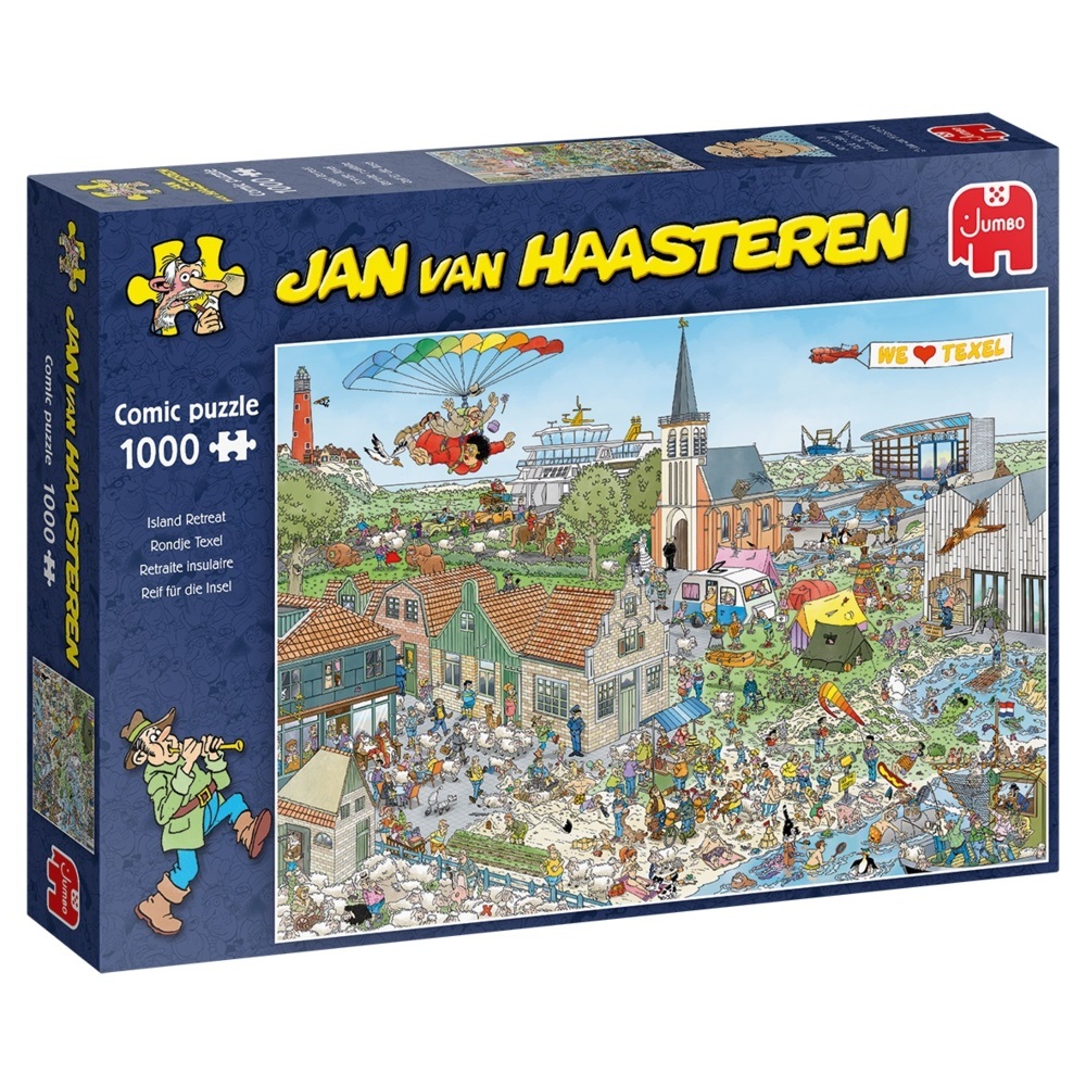 Jan van Haasteren - Reif für die Insel (Puzzle) main product photo