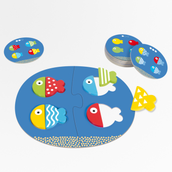 GOULA Fisch Match & Mix (Kinderspiel)