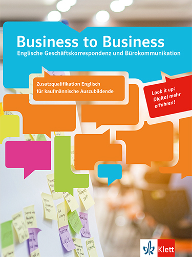 Business to Business. Kaufmännische Auszubildende mit Zusatzqualifikation Englisch (IHK) main product photo