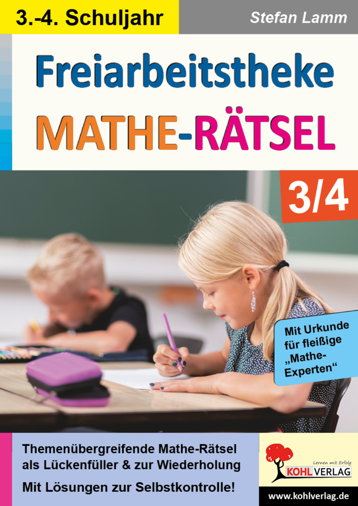 Freiarbeitstheke Mathe-Rätsel / Klasse 3-4 main product photo