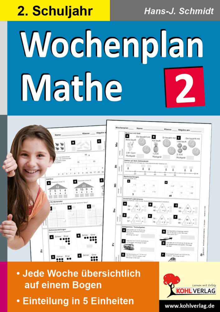 Wochenplan Mathe / Klasse 2 main product photo