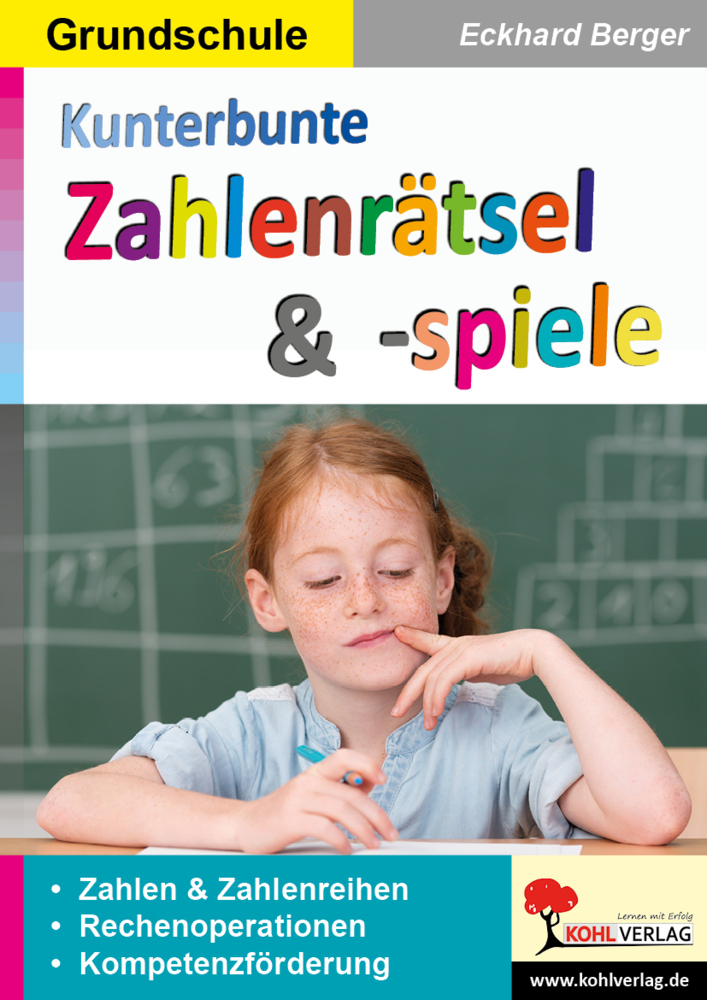 Kunterbunte Zahlenrätsel und -spiele main product photo