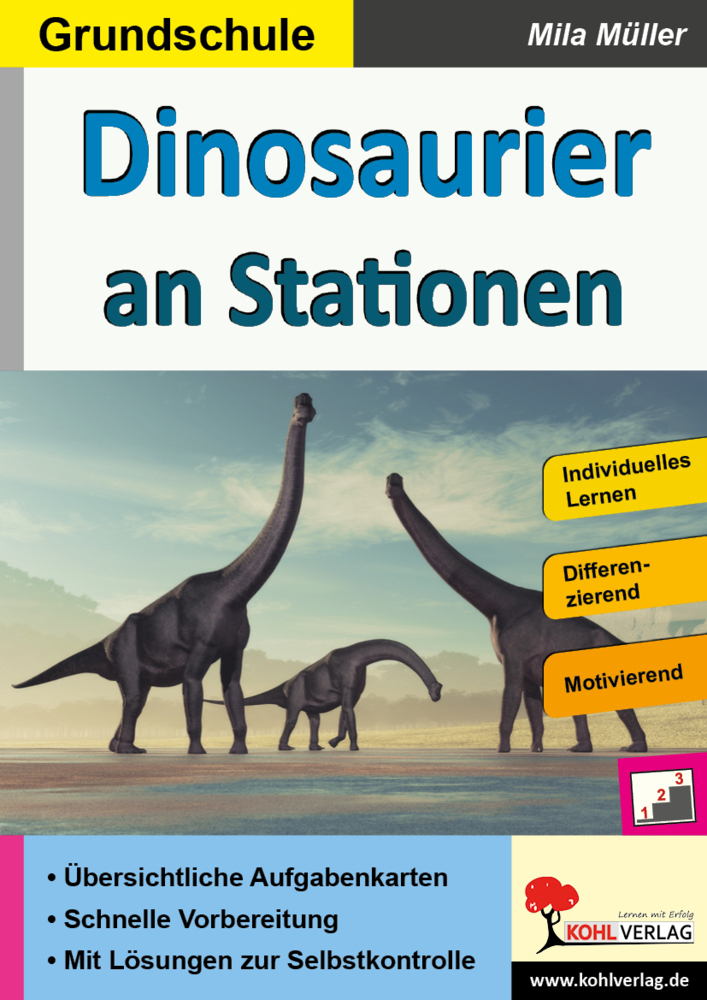 Dinosaurier an Stationen / Grundschule main product photo