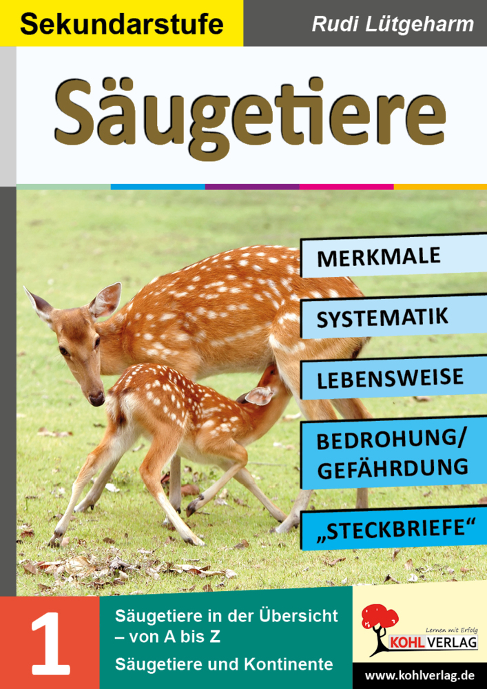 Säugetiere - Merkmale, Lebensraum, Systematik main product photo