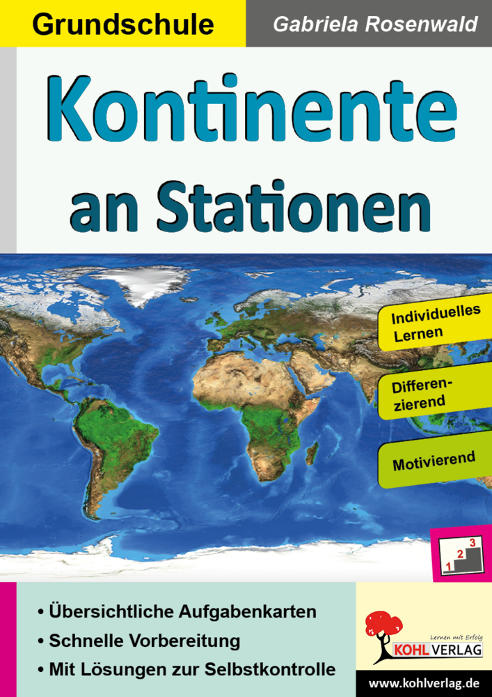 Kontinente an Stationen / Grundschule main product photo