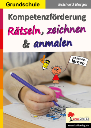 Kompetenzförderung Rätseln, zeichnen und anmalen