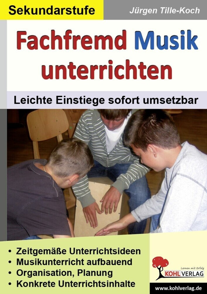 Fachfremd Musik unterrichten / Sekundarstufe main product photo