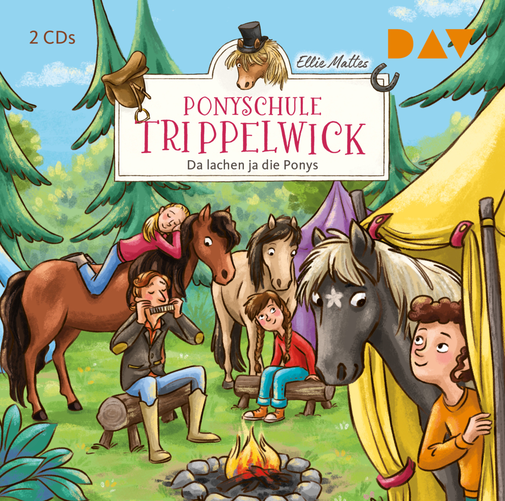 Ponyschule Trippelwick - Teil 5: Da lachen ja die Ponys, 2 Audio-CD main product photo