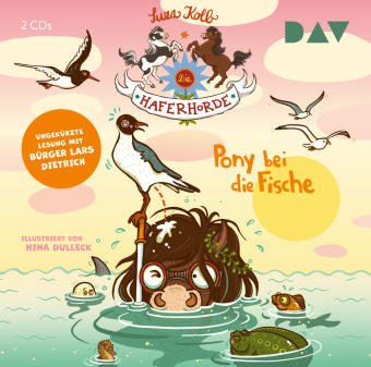 Die Haferhorde - Teil 18: Pony bei die Fische, 2 Audio-CD