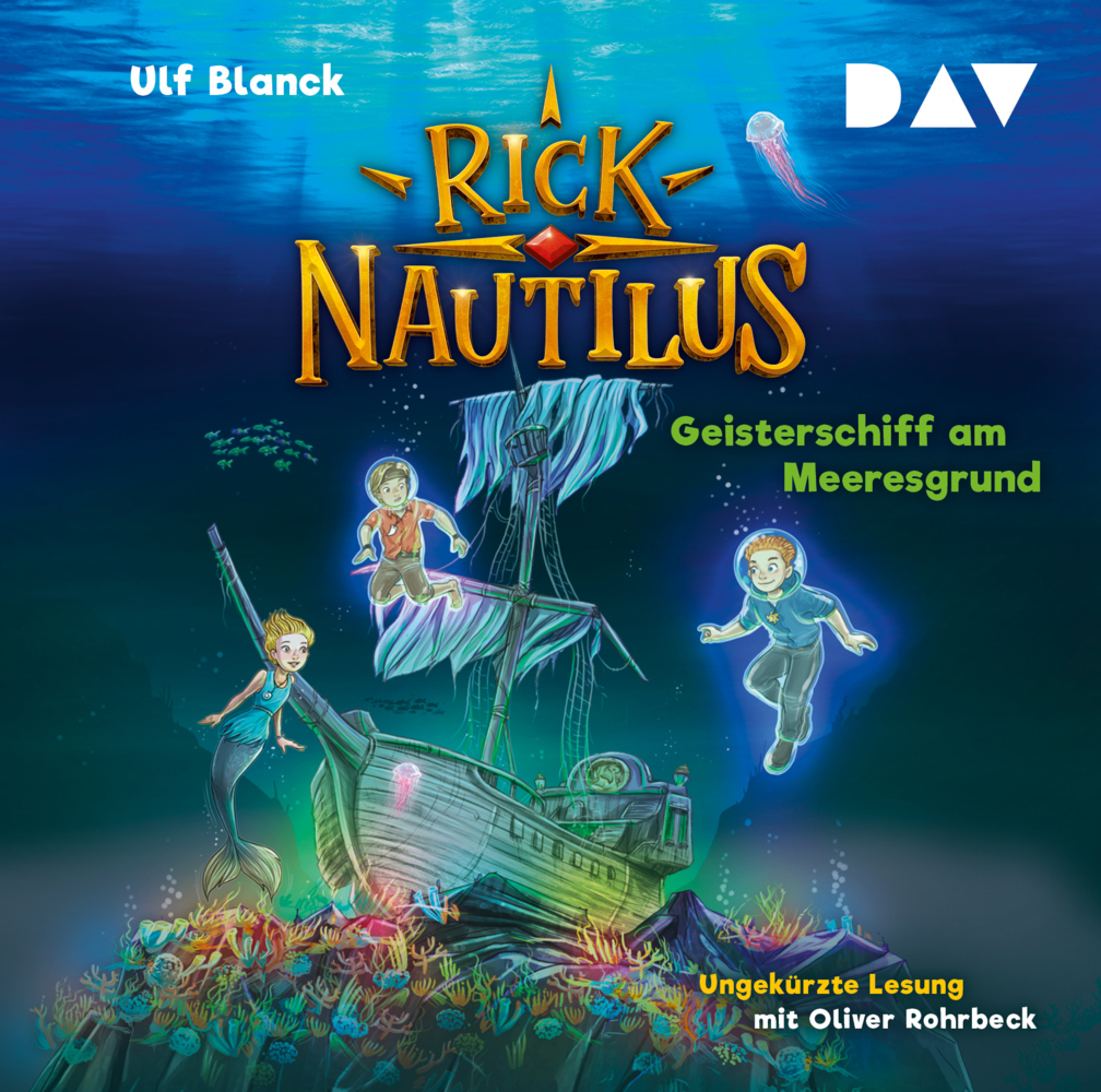 Rick Nautilus - Teil 4: Geisterschiff am Meeresgrund, 2 Audio-CD main product photo