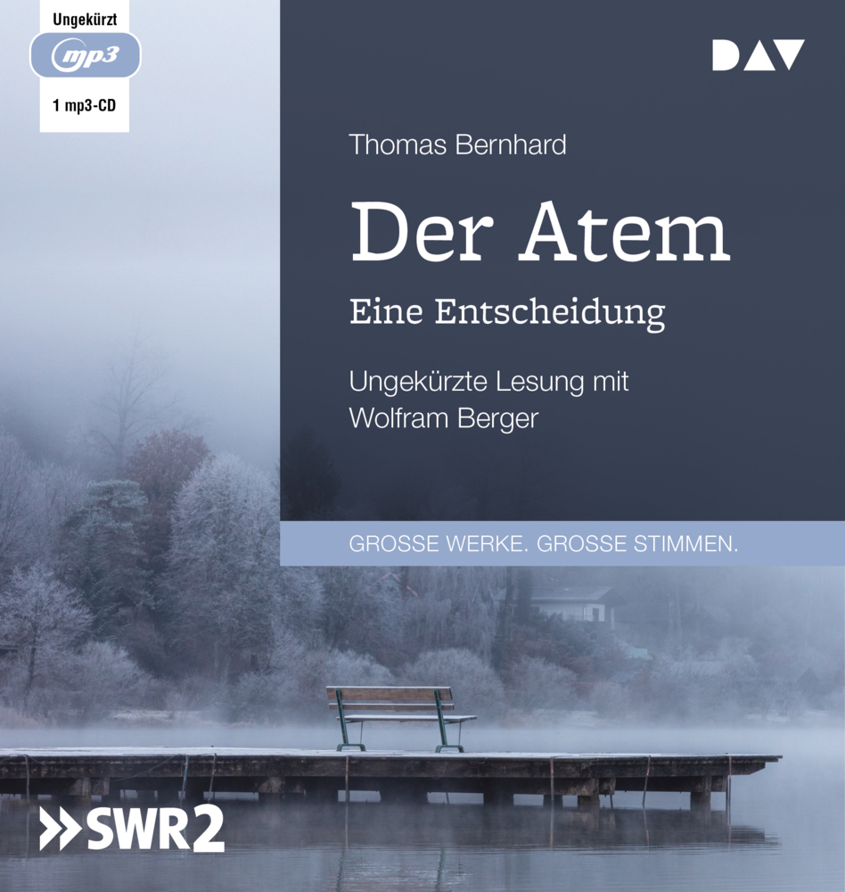 Der Atem. Eine Entscheidung, 1 Audio-CD, 1 MP3 main product photo