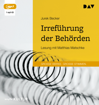 Irreführung der Behörden, 1 Audio-CD, 1 MP3