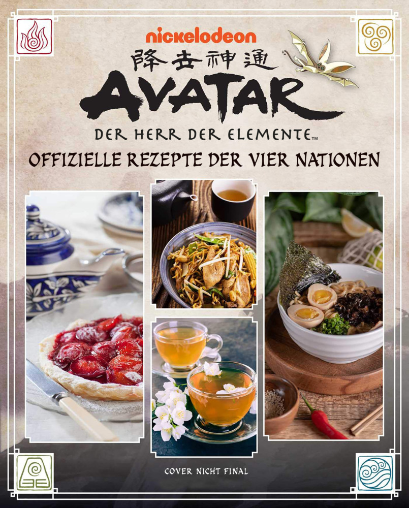 Avatar - Der Herr der Elemente Kochbuch: Offizielle Rezepte der vier Nationen main product photo