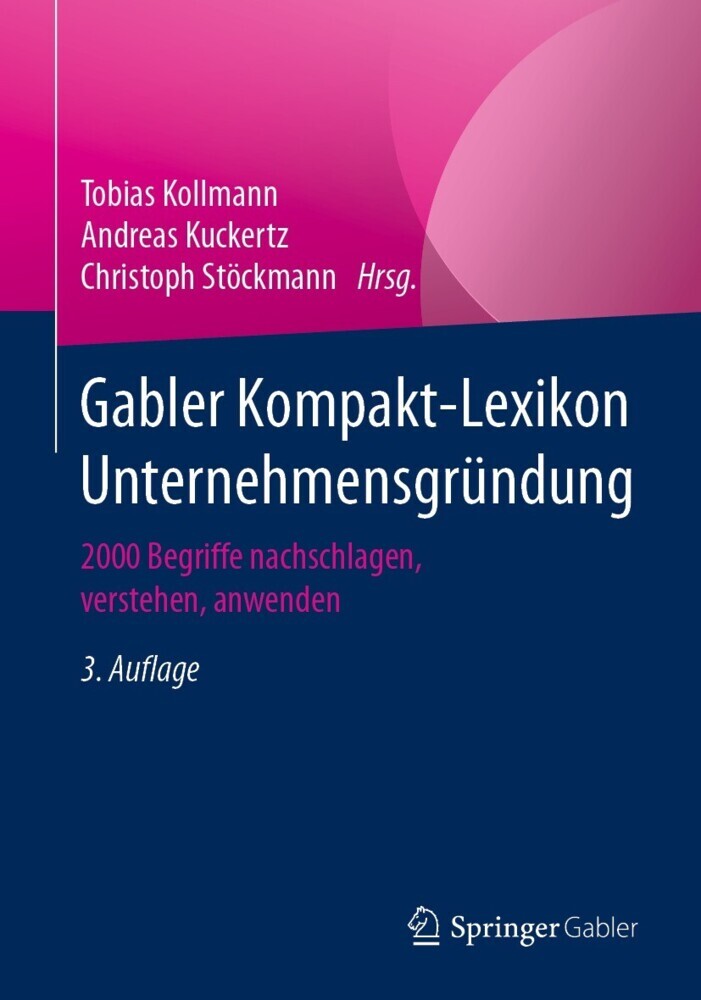 Gabler Kompakt-Lexikon Unternehmensgründung main product photo