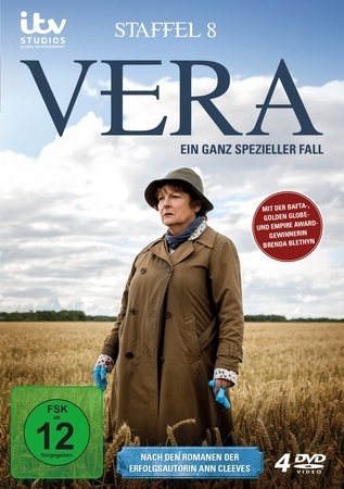 Vera - Ein ganz spezieller Fall. Staffel.8, 4 DVDs main product photo