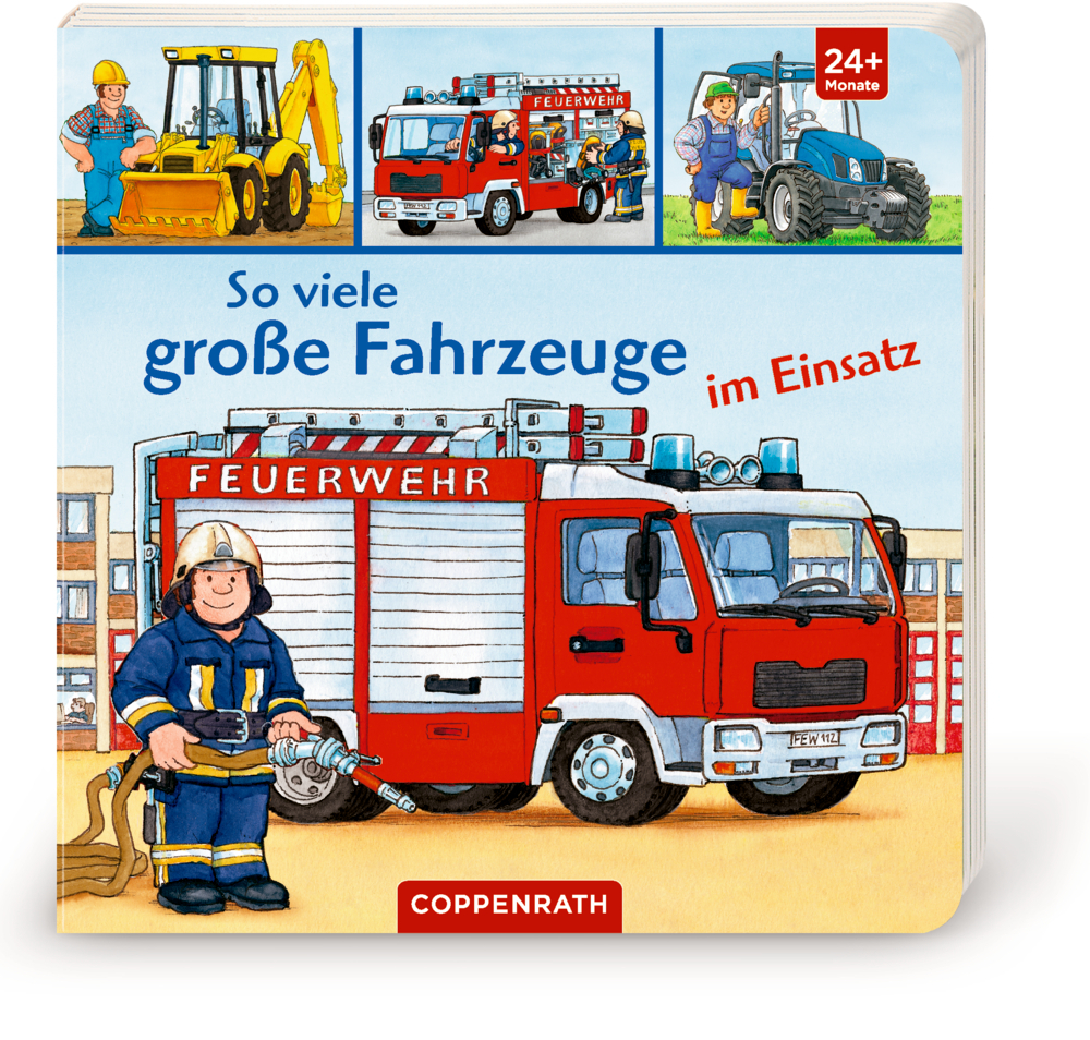 So viele große Fahrzeuge im Einsatz main product photo