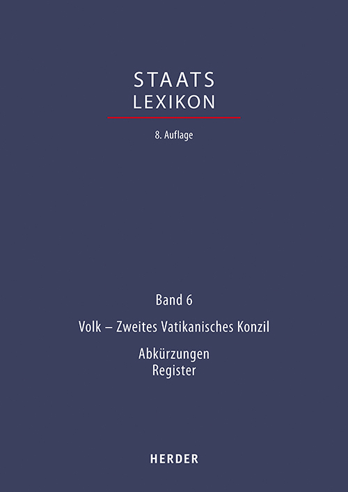 Staatslexikon main product photo