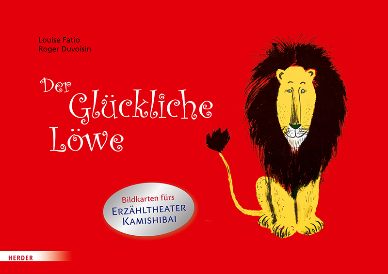 Der Glückliche Löwe. Bildkarten fürs Erzähltheater Kamishibai main product photo