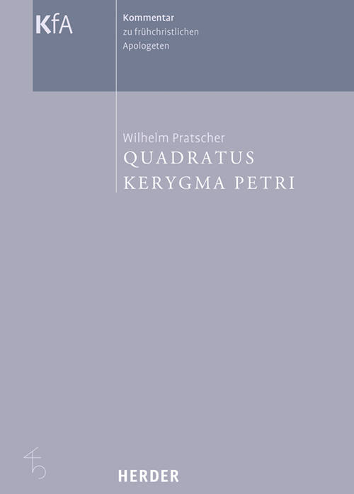 Kerygma Petri und Quadratus main product photo
