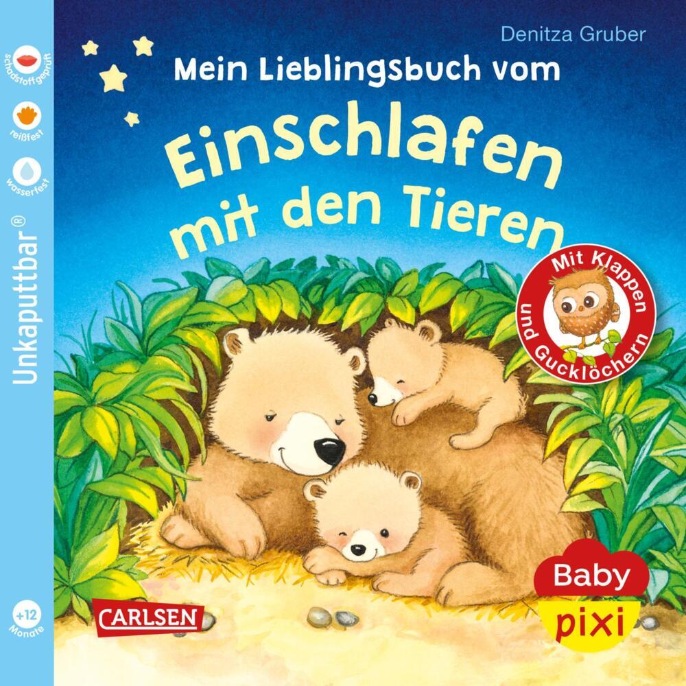 Baby Pixi (unkaputtbar) 96: Mein Lieblingsbuch vom Einschlafen mit den Tieren main product photo