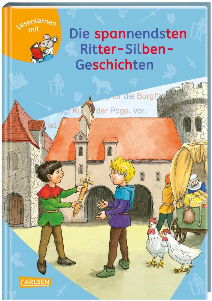 LESEMAUS zum Lesenlernen Sammelbände: Die spannendsten Ritter-Silben-Geschichten main product photo