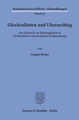 Glockenläuten und Uhrenschlag.