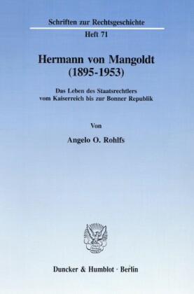 Hermann von Mangoldt (1895-1953).
